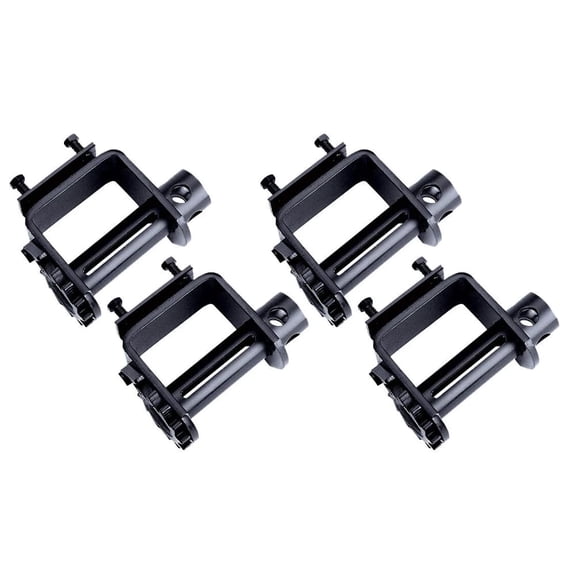 (4 Pack) Bolt on Winch Flatbed Trailer Truck Winches