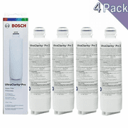 4 Pack Bosch UltraClarity Pro BORPLFTR50,BORPLFTR55, RA450022, REPLFLTR55, 11032531 Replacement/Compatible.