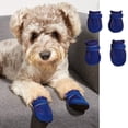 thumbnail image 1 of 4-Pack Breathable Mesh Dog Boots with Adjustable Straps,Anti-Slip Paw Protection Shoes for Small and Medium Dogs,Lightweight Summer Pet Booties,Size S, 1 of 9