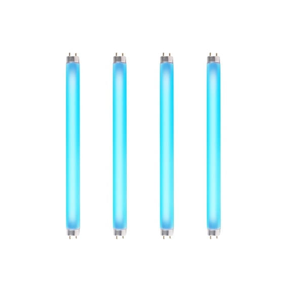 4 Pack Bug Zapper Replacement Light Bulb 10W F10T8/BL Black Light Bulbs for 20W Indoor Outdoor Mosquito, Flying Insect Trap Lamp, UV Insect Killer Accessories