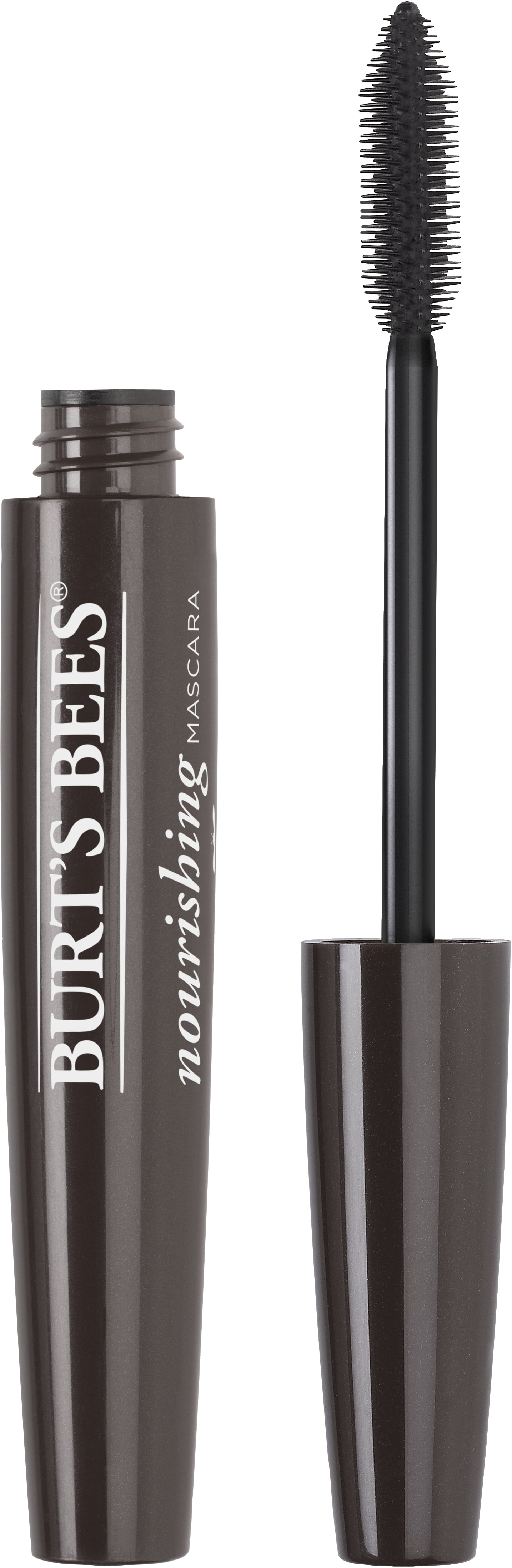 Burts Bees 100% Natural Nourishing Mascara, Black Brown - 0.4 Ounce