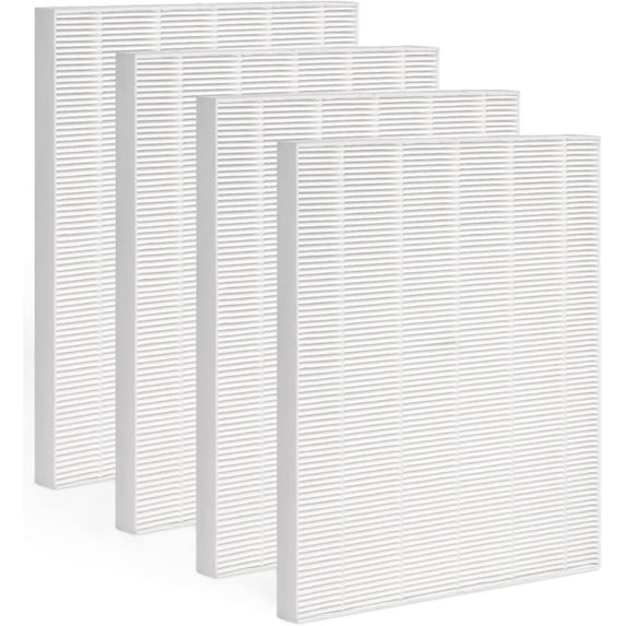 4-Pack C545 Replacement HEPA Filter S for Winix C545, P150, B151 Air Purifier, H13 True HEPA Filter, Replace 1712-0096-00
