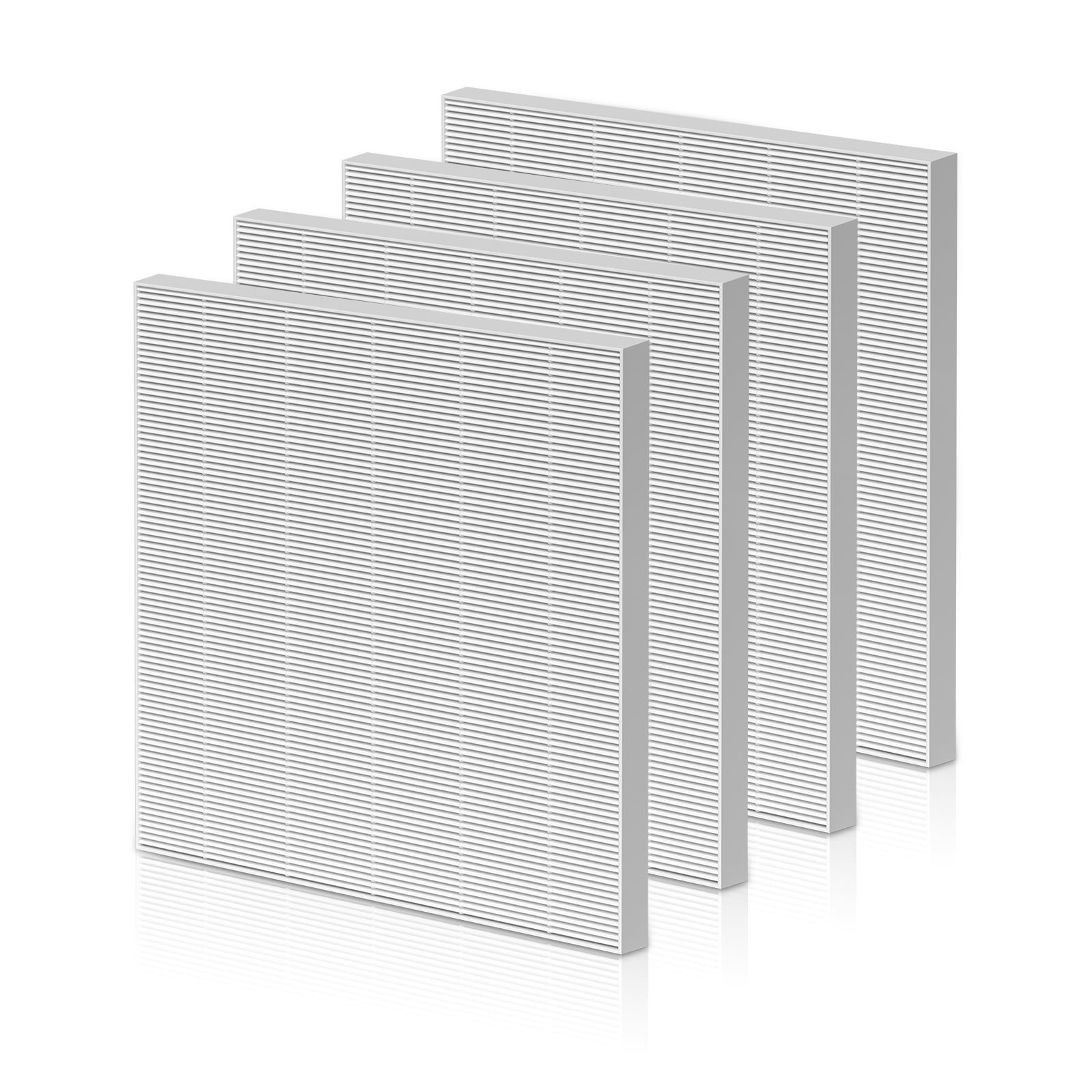 4-Pack C545 True HEPA Replacement Filter for Winix C545 Air Purifier, Compatible with Part 1712-009600 & 2522-0058-00, H13 True HEPA Type S Filter for Allergy & Dust Reduction