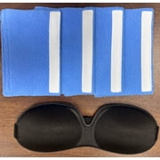 4 Pack CPAP Mask Liner 1 Pack CPAP Sleep Mask Bring Peaceful Sleep for All Night