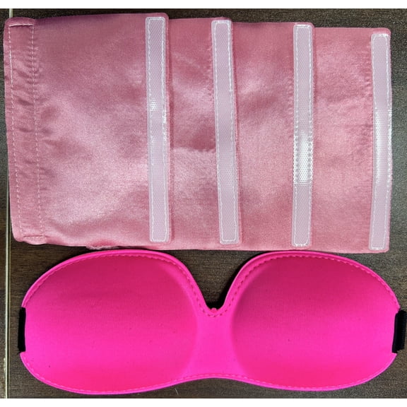 4 Pack CPAP Strap Covers 1 Pack CPAP Sleep Mask - Pink