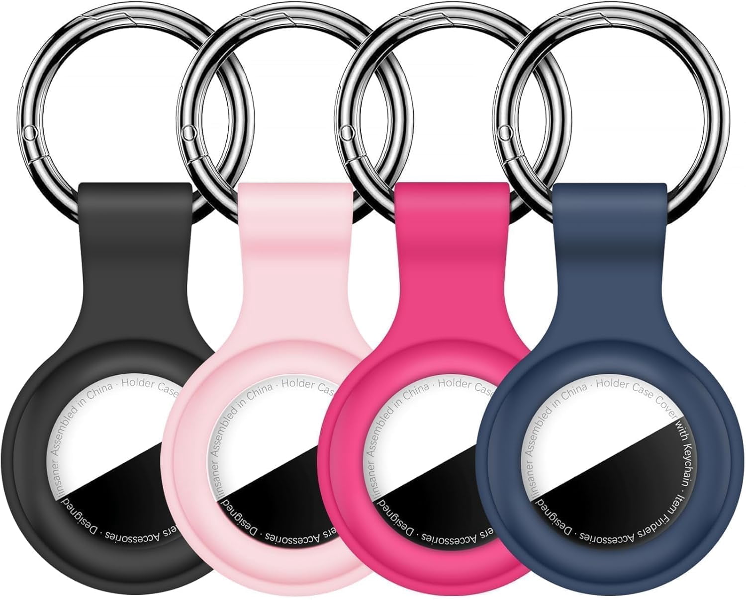 [4 Pack] Car Key Chain Compatible with Automotive Key Fob, Anti-Lost ...
