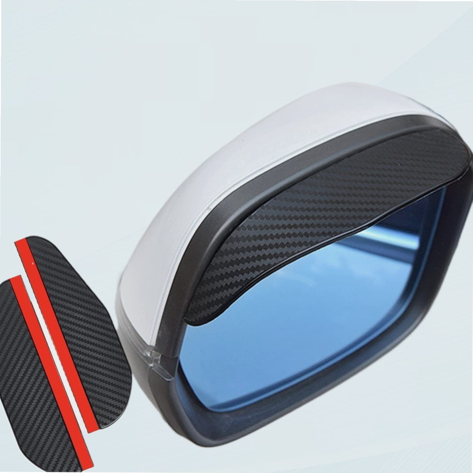 4 Pack Car Side Mirror Rain Guard Rear View Mirror Cover Rain Dust Snow ...