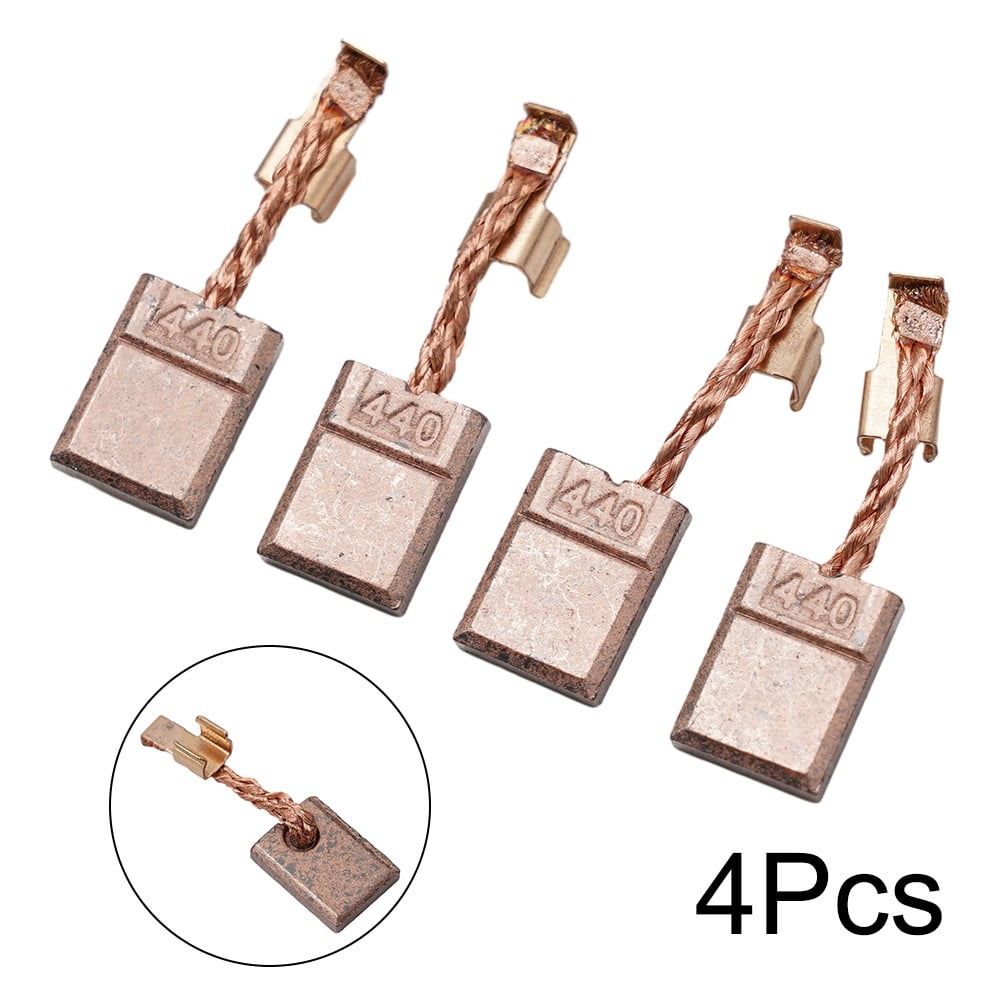 4 Spazzole Di Carbone Per Motore Makita - Compatibili Con CB-440, CB-448, BDF440, BFR440 E Altri Modelli - Foto 3