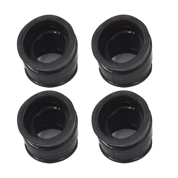 4 Pack Carburetor Intake Manifold Boot Fit for Honda CB750C CB750F CB750K CB750L CB750SC CB900F CB1000C CB1100F