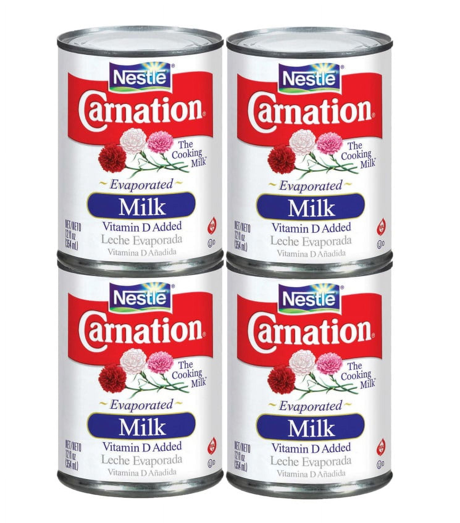 4 Pack Carnation Evaporated Milk, 12 fl oz