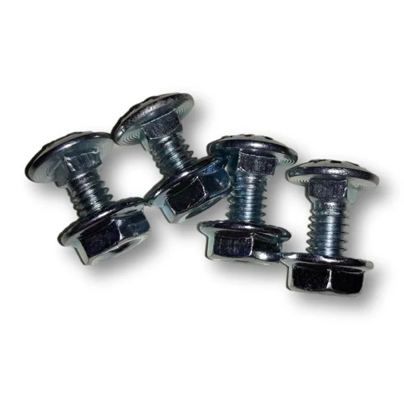 4 Pack Carriage Bolts 710-0134 Nut 712-04064 Shave Plate Scraper Bar 7311033