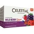 thumbnail image 1 of 4 Pack - Celestial Seasonings Tea Caffeine Free Herbal Tea, Wild Berry Zinger 20 ea, 1 of 2