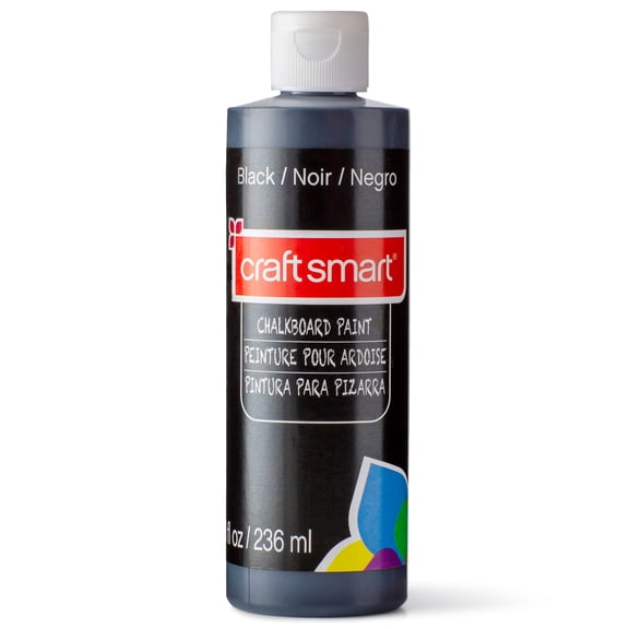 Craft Smart Chalkboard Paint, 8oz., 4 Pack
