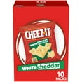 thumbnail image 1 of (4 Pack) Cheez-It White Cheddar Baked Snack Crackers, Lunch Snacks, 10 Count, 1 of 1