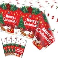 thumbnail image 1 of 4 Pack Christmas Table Cloth Christmas Party Tablecloth Xmas Party Decoration Christmas Party Table Cover Xmas Table Cover with Christmas Tree and Snowflake 51 x 86 IN, 1 of 6