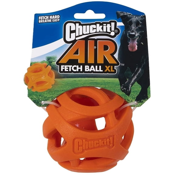 4 Pack Chuckit Breathe Right Fetch Ball Dog Toy [Dog Fetch Toys] X-Large - 4 count