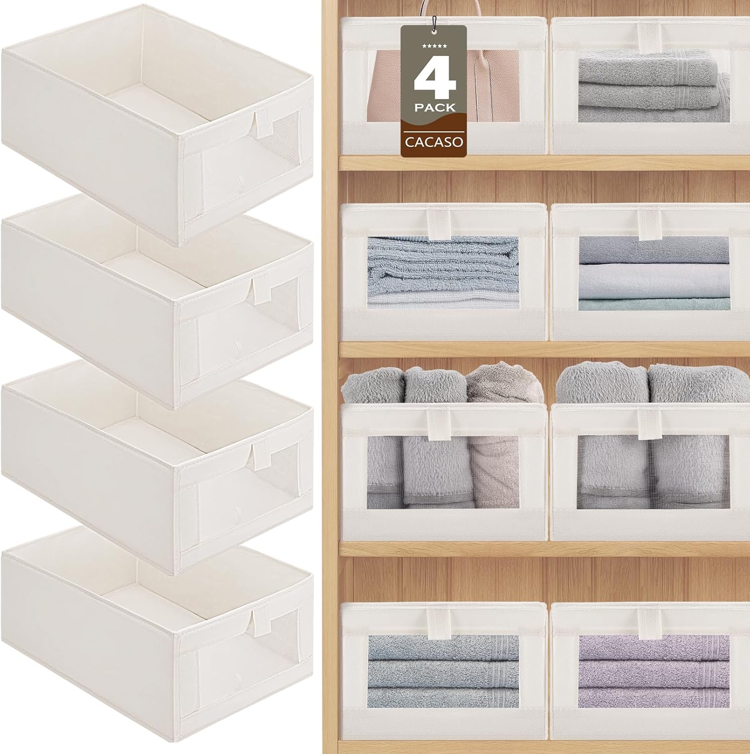 Closet Storage Bins For Small Closets photo