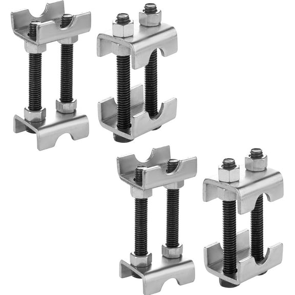 4 Pack Coil Spacers,2-Way Adjustable Lift Or Lower Spring Spacer Coil Spring Compressor 1 to 2 Lift or Lowering Height