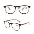 thumbnail image 1 of 4 Pack Colorful Presbyopic Reading Glasses Spring Hinge Rectangle Readers, 1 of 2
