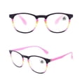 thumbnail image 1 of 4 Pack Colorful Presbyopic Reading Glasses Spring Hinge Rectangle Readers, 1 of 2
