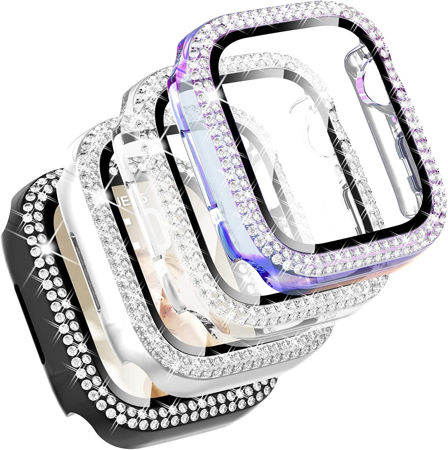 Fresh Look at 4 Pack Compatible With Apple Watch Case 42Mm Bling Case