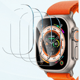 [4 Pack Compatible for Apple Watch Ultra Screen Protector 49mm Tempered