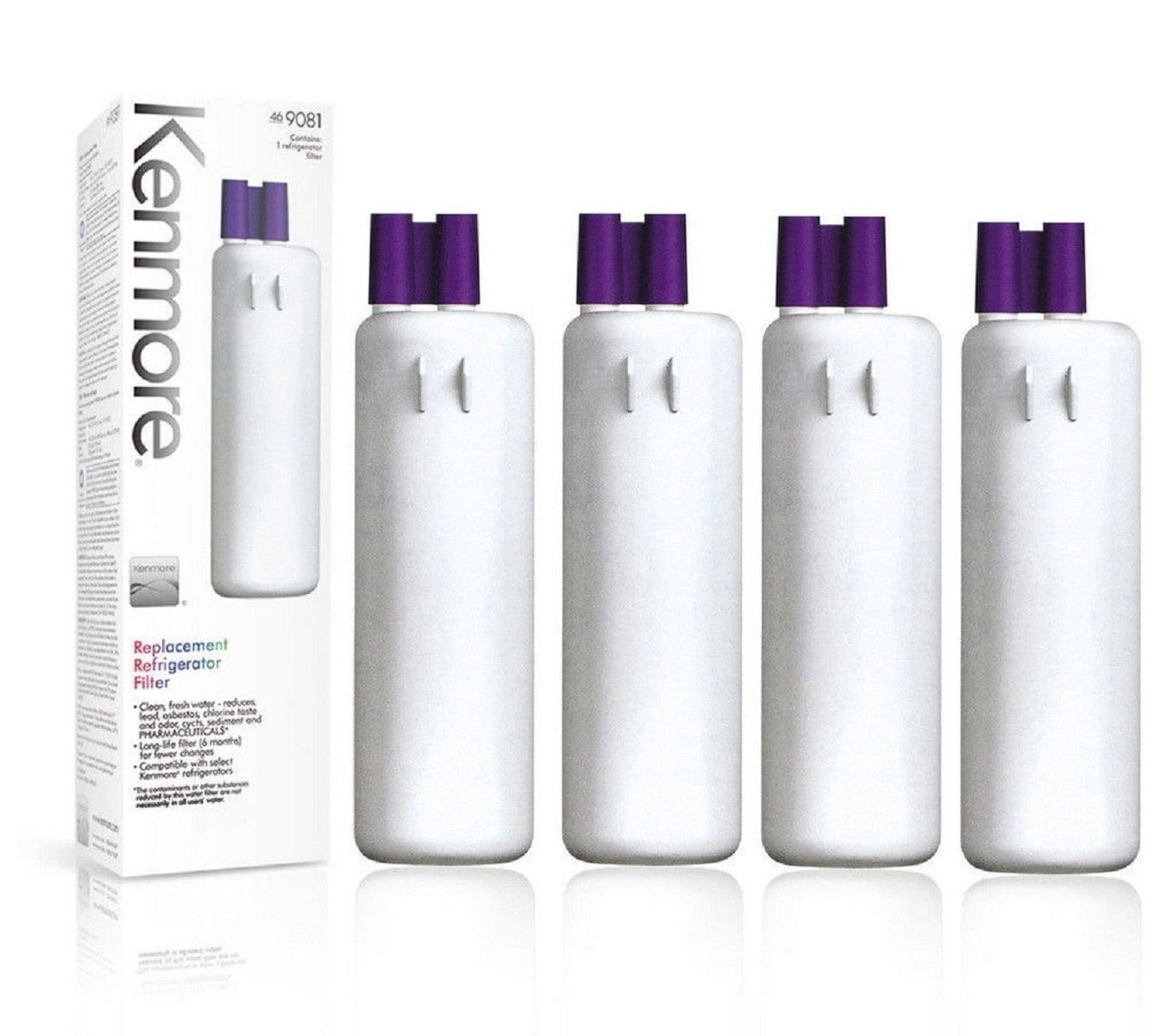 4 Pack Compatible With Kenmore 9081 9930 469930 469081 Refrigerator