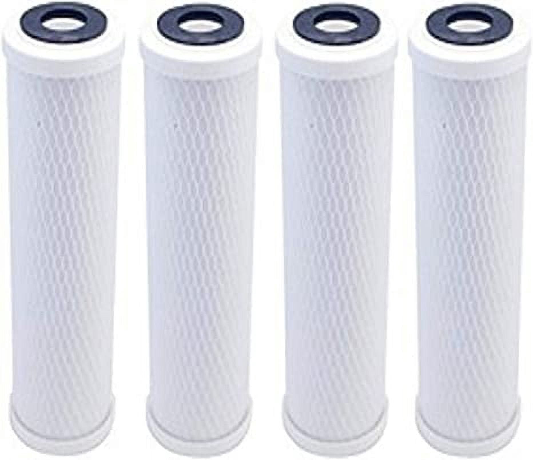 CFS 4 Pack Water Filter Replacement Cartridges Compatible with 40621 Models