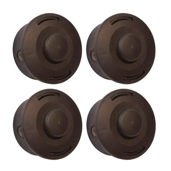 4 Pack of Complete Trimmer Head Compatible with STIHL 25-2 Trimmerheads / FR106, FR108, FS44, FS44J, FS44R, FS48, FS50, FS50E, FS50F, 40027102108, 55-993, 252 / 385-861