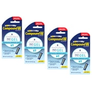 4 Pack Compound W Wart Remover أقصى قوة حمض الساليسيليك جل سريع المفعول 0.25 أونصة