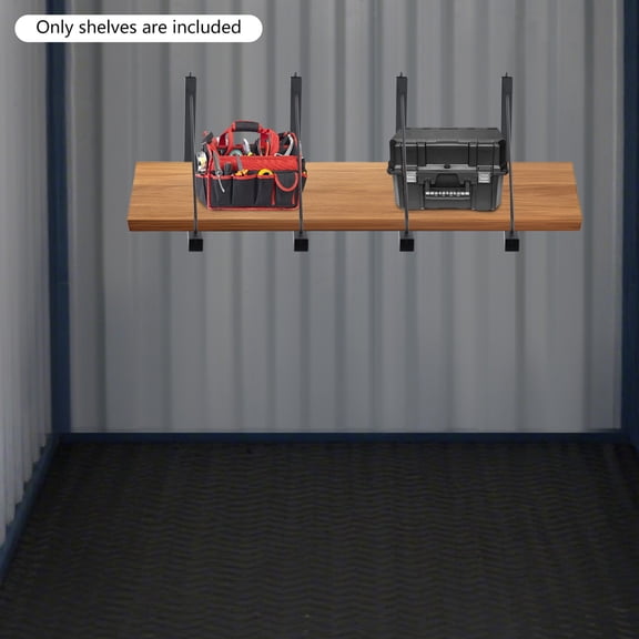 4 Pack Container Shelf Bracket, Shipping Container Brackets, Cargo Container Shelving Bracket for Storing Tools, Goods, Parcels