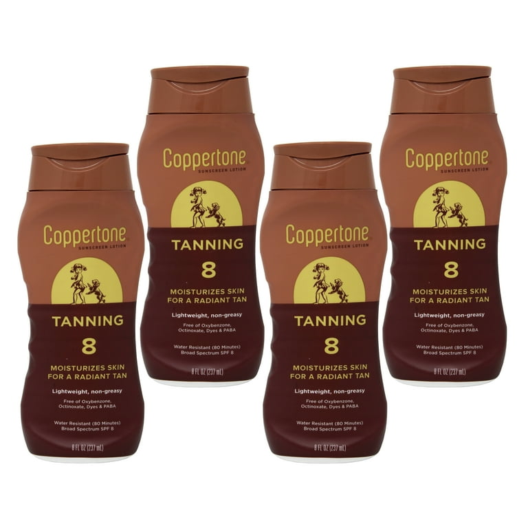 日焼け止め Coppertone Tanning Water SPF4 200ml Tanning Sunscreen Lotion, Broad Spectrum Lotion, Lightweight