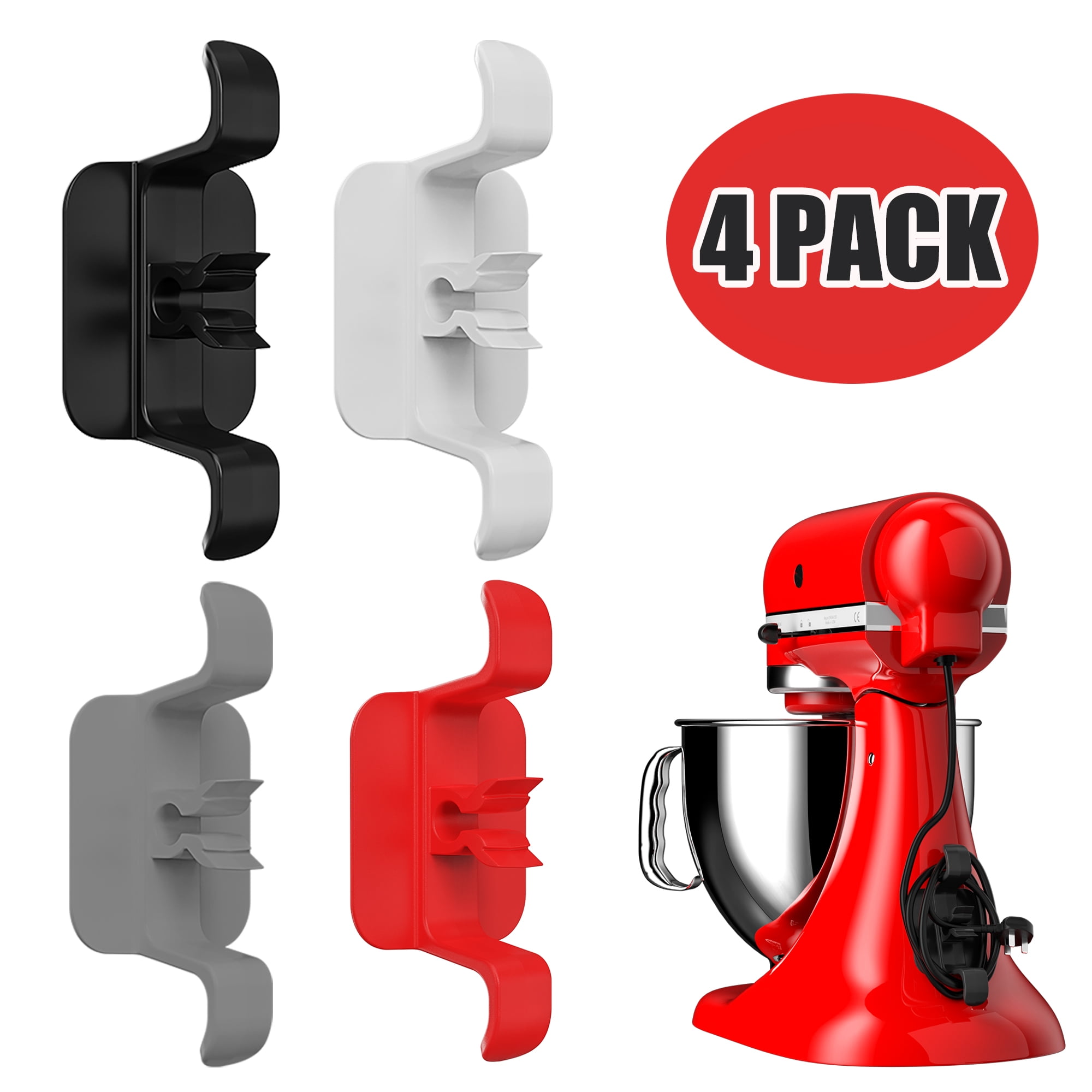 4 Pack Cord Organizer for Kitchen Appliance,Cord Wrap Cords Holder