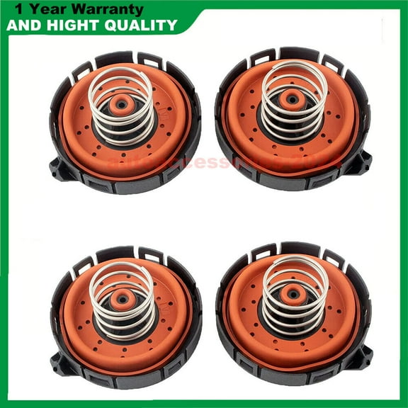 4-Pack Crankcase Ventilation Vent PCV Valve 11127547058 For for BMW E60 E63 E66 E70 X5-