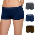 4 Pack Cute Boyshorts Underwear for women Stretchy Fashionable Ladies