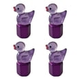 thumbnail image 1 of 4 Pack Cute Duck Glow in The Dark Tire Valve Caps Auto Tire Valve Stem Caps Decorative Tire Valve Caps for Cars Motorcycles and Bicycles (Purple Pink), 1 of 11