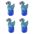 thumbnail image 1 of 4 Pack Cute Duck Glow in The Dark Tire Valve Caps Auto Tire Valve Stem Caps Decorative Tire Valve Caps for Cars Motorcycles and Bicycles (Blue), 1 of 11