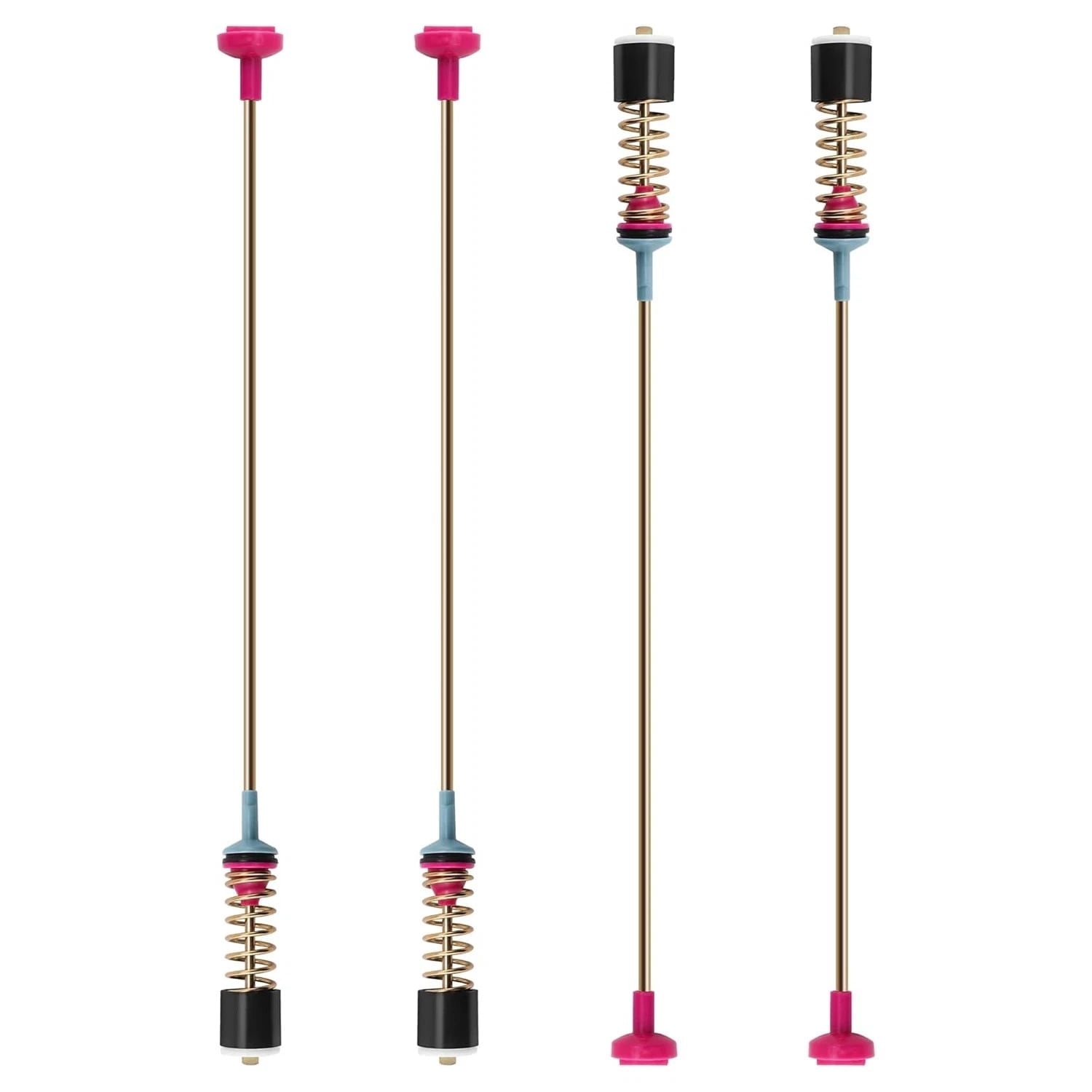 Replacement 4 Pack DC97-05280W Upgraded Washer Suspension Rods Assembly for Samsung Washer
