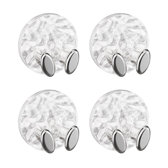 4 Pack Damage-Free Adhesive Cord Hooks, USB Cable Wall Mount for Chargers, Home Office, Kitchen Use