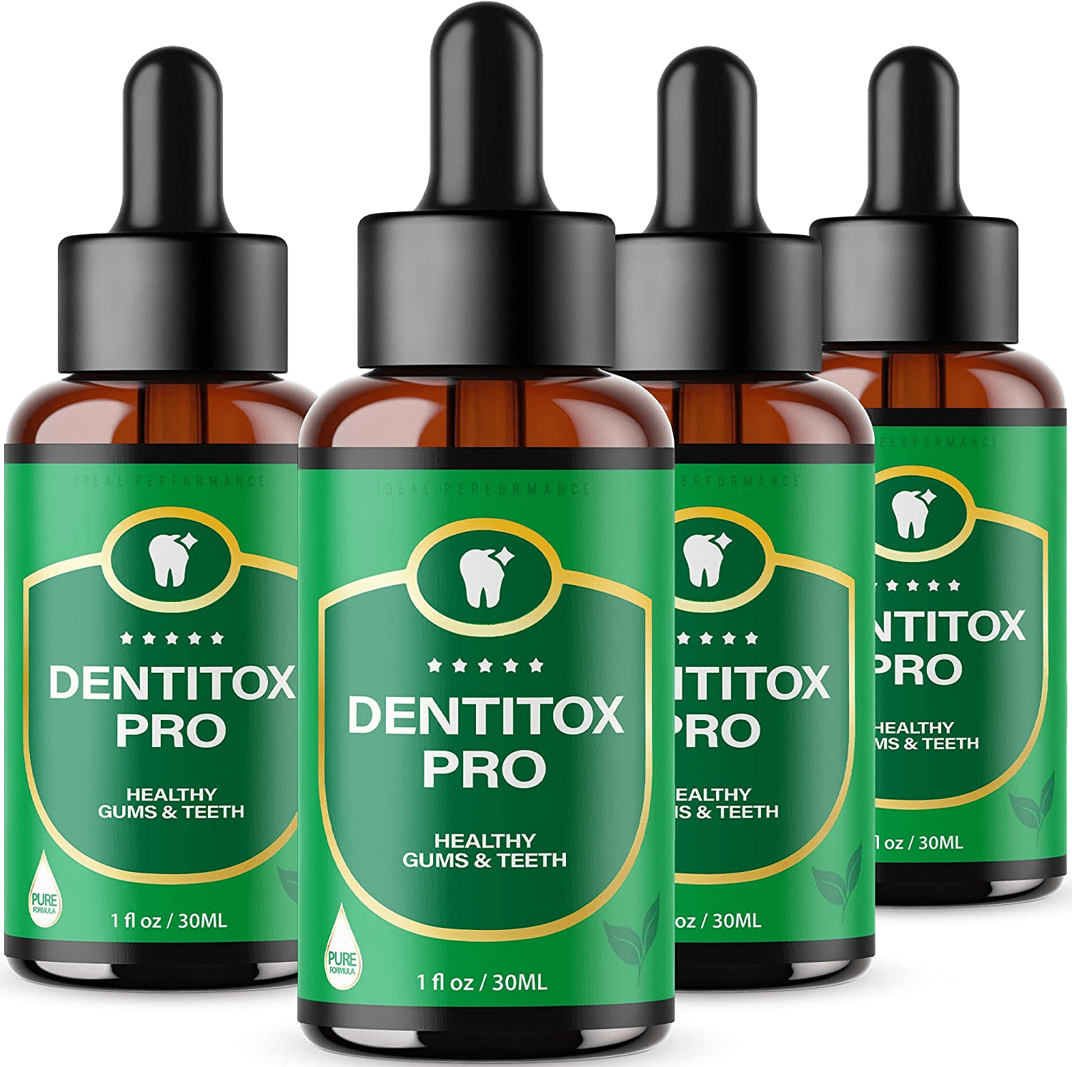 (4 Pack) Dentitox Pro for Gums Dentinox Pro Dental Dropper Healthy Gum