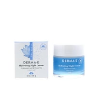 4 Pack Derma E Hydrating Night Cream with Hyaluronic Acid 2 Ounce