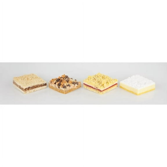 (4 Pack) Dianne's #1 Variety Pack, Seven Layer Bar, Rasberry Rhapsody, Old Fashion Lemon Bar & Mount Caramel Bar, 3.625 Lbs Each