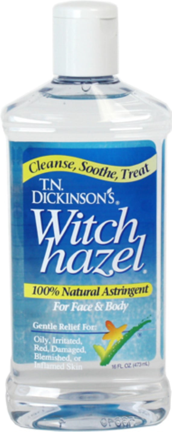 4 Pack - Dickinson's Witch Hazel All Natural Astringent 16 oz