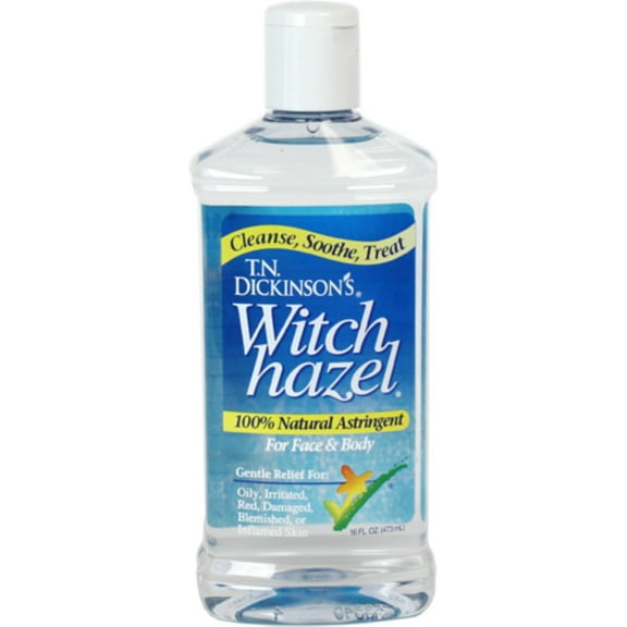 4 Pack - Dickinson's Witch Hazel All Natural Astringent 16 oz