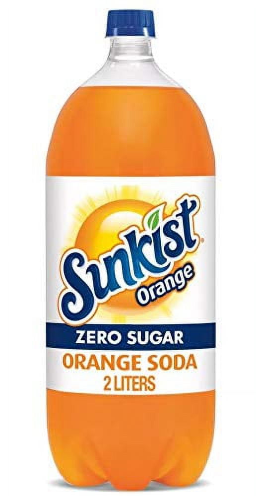 4-Pack Diet Sunkist Orange Soda 2 Liter Bottles 4 Pack, Best Party Drink