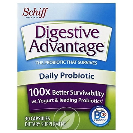 (4 Pack) Digestive Advantage Digestive Advantage Daily Probiotic 30 Capsule