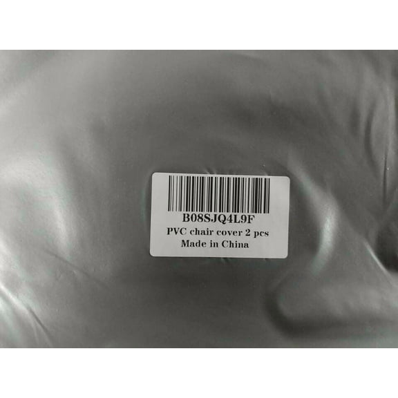 (4 Pack) Dining Chair Clear PVC Plastic Covers Heavy Duty Slipcover Seat Protect
