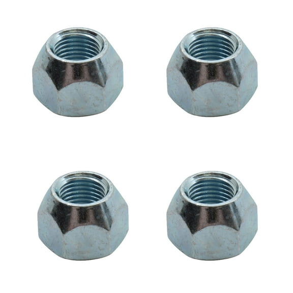 4 Pack Dixie Chopper N-113 Transaxle 1/2" Wheel Lug Nuts for Mowers 2044, 2250, 2350 2560 3372 5018 Classic 2750 LP3000