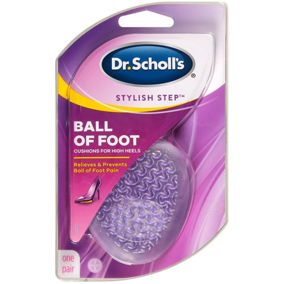4 Pack - Dr. Scholl's Stylish Step Ball of Foot Cushions for High Heels 2 ea