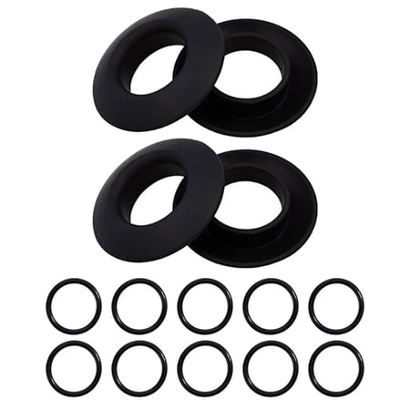 4 Pack Drip Rings for Kayak, Canoe, Rafting Paddles Shaft Universal